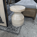 Travertine Side Table at Online8 Furniture Auckland NZ