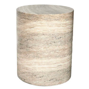 Travertine Stool/Side Table at Online8 Furniture Auckland NZ