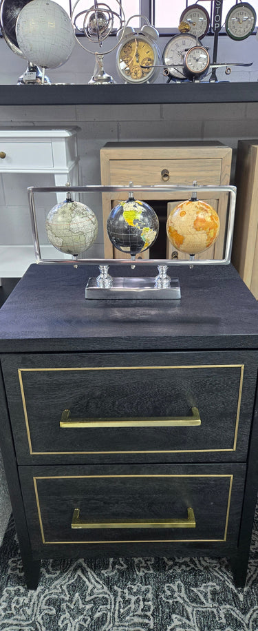 Triple World Globe on Frame at Online8 Furniture Auckland NZ