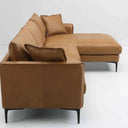 Triumph Leather Sofa with Left Chaise at Online8 Furniture Auckland NZ
