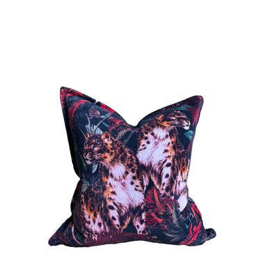 Tropical Cheetah Cushion - Cover at Online8 Furniture Auckland NZ