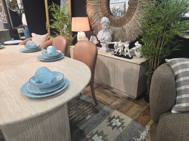 Tuscan Travertine 4 Door Buffet at Online8 Furniture Auckland NZ
