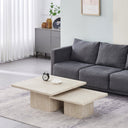 Tuscan Travertine Coffee Table Nest at Online8 Furniture Auckland NZ