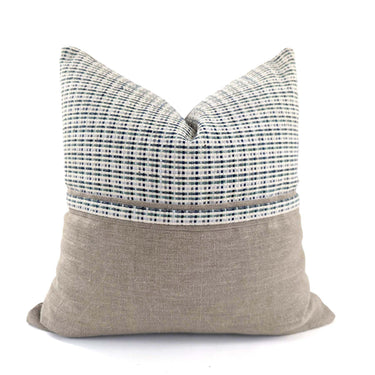 Tweed Cushion Cover - Chequered/Natural at Online8 Furniture Auckland NZ