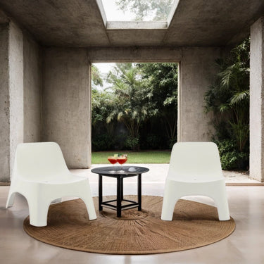 Africa Outdoor Chair - White at Online8 Furniture Auckland NZ
