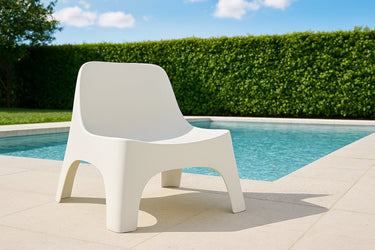 Africa Outdoor Chair - White at Online8 Furniture Auckland NZ