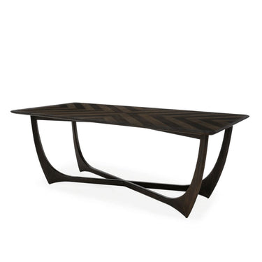Valencia Dining Table – Warm Iron Brown at Online8 Furniture Auckland NZ