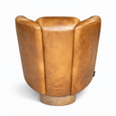 Vanguard Aged Leather Armchair Tub Chair – Cognac at Online8 Furniture Auckland NZ