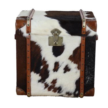 Vaquer Trunk - Genuine Hide at Online8 Furniture Auckland NZ