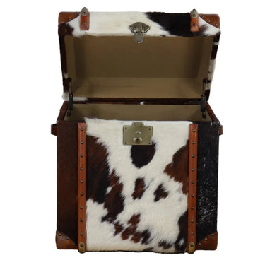Vaquer Trunk - Genuine Hide at Online8 Furniture Auckland NZ