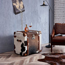Vaquer Trunk - Genuine Hide at Online8 Furniture Auckland NZ