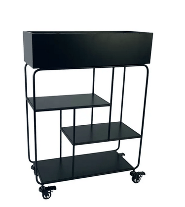 Veda Metal Planter Shelf Unit at Online8 Furniture Auckland NZ