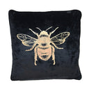 Velvet Bee Cushion at Online8 Furniture Auckland NZ