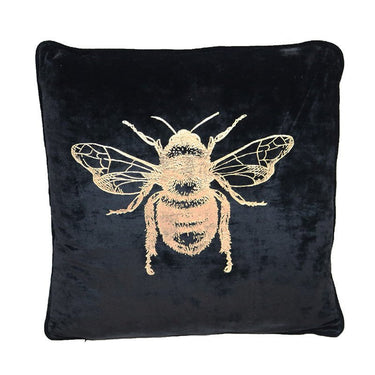 Velvet Bee Cushion at Online8 Furniture Auckland NZ