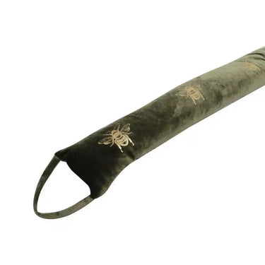 Velvet Draft Stopper - Green/Gold at Online8 Furniture Auckland NZ