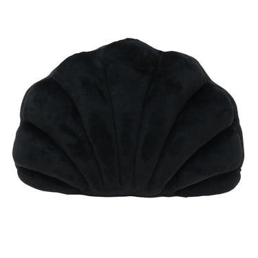 Velvet Shell Cushion - Charcoal at Online8 Furniture Auckland NZ
