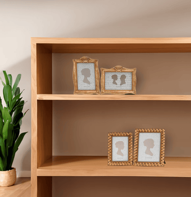 Vetro Photo Frame Set of 2 - Gold at Online8 Furniture Auckland NZ