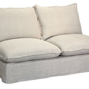 Villa 4 Seat Modular Slip Cover Sofa - Salt & Pepper at Online8 Furniture Auckland NZ