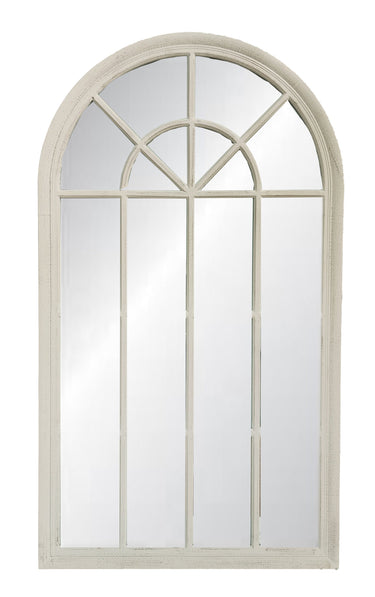Vintage Cream Church Window Mirror at Online8 Furniture Auckland NZ