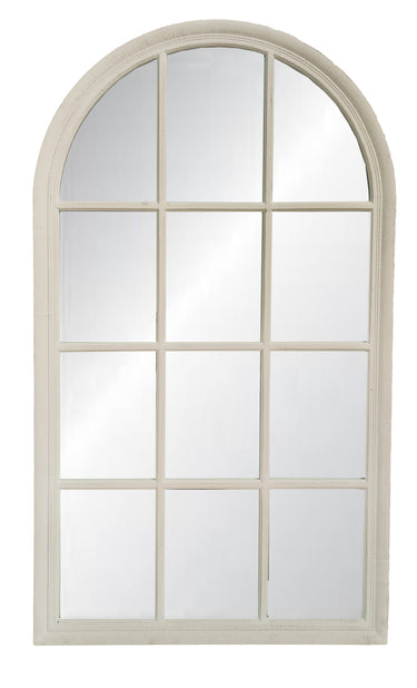 Vintage Cream Church Window Mirror at Online8 Furniture Auckland NZ