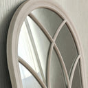 Vintage Cream Church Window Mirror at Online8 Furniture Auckland NZ