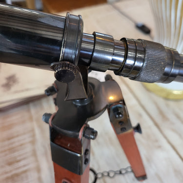 Vintage Telescope on Tripod at Online8 Furniture Auckland NZ