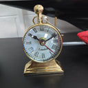 Vintage Trophy Clock with Compass at Online8 Furniture Auckland NZ