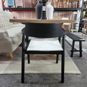 Vitale Dining Chair - Black at Online8 Furniture Auckland NZ