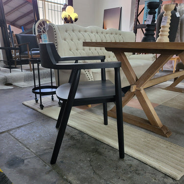 Vitale Dining Chair - Black at Online8 Furniture Auckland NZ