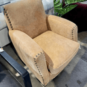 Vito Leather Armchair - Camel at Online8 Furniture Auckland NZ