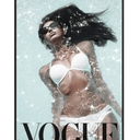 Vogue Bikini Canvas Wall Art at Online8 Furniture Auckland NZ
