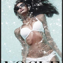 Vogue Bikini Canvas Wall Art at Online8 Furniture Auckland NZ