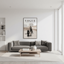 Vogue Black Panther Canvas Wall Art at Online8 Furniture Auckland NZ