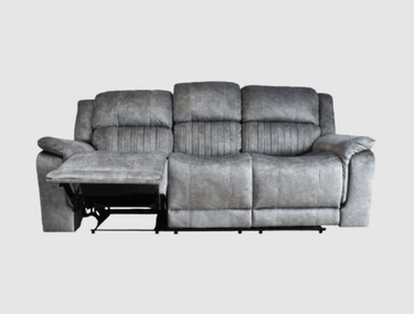 Redford Fabric Recliner Sofa - 3RR+R at Online8 Furniture Auckland NZ