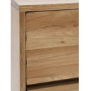 Wave Bedside Table - Natural at Online8 Furniture Auckland NZ