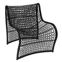 Wave Outdoor Chair - Black at Online8 Furniture Auckland NZ
