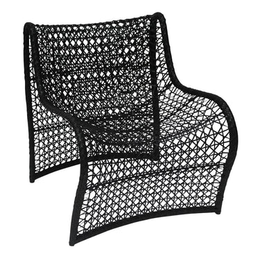 Wave Outdoor Chair - Black at Online8 Furniture Auckland NZ