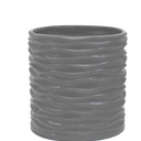 Wave Textured Pot Black at Online8 Furniture Auckland NZ