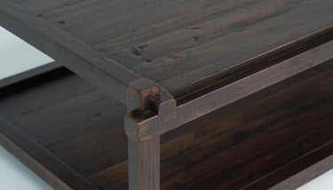 Wentworth Coffee Table - Antique Walnut at Online8 Furniture Auckland NZ