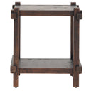 Wentworth Side Table - Antique Walnut at Online8 Furniture Auckland NZ