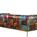 Weymouth Chesterfield Patchwork 3 Seater Sofa at Online8 Furniture Auckland NZ