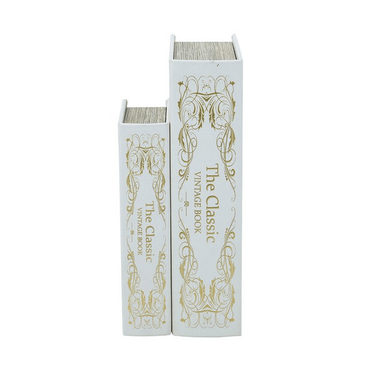 White Book Box - Set of 2 at Online8 Furniture Auckland NZ