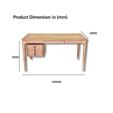 Whitman Writing Desk - Walnut at Online8 Furniture Auckland NZ