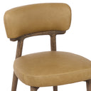 Willow Dining Chair - Ginger Leather at Online8 Furniture Auckland NZ