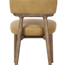 Willow Dining Chair - Ginger Leather at Online8 Furniture Auckland NZ