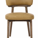 Willow Dining Chair - Ginger Leather at Online8 Furniture Auckland NZ