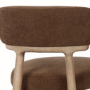 Willow Dining Chair - Moss wood Linen at Online8 Furniture Auckland NZ
