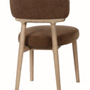 Willow Dining Chair - Moss wood Linen at Online8 Furniture Auckland NZ