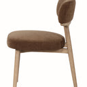 Willow Dining Chair - Moss wood Linen at Online8 Furniture Auckland NZ