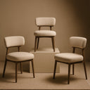 Willow Dining Chair - Natural Linen at Online8 Furniture Auckland NZ